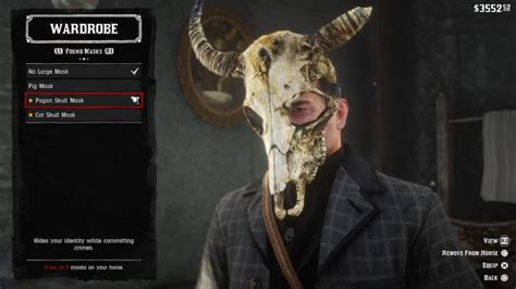 The significance of the pagan masks in Red Dead Redemption 2's open world
